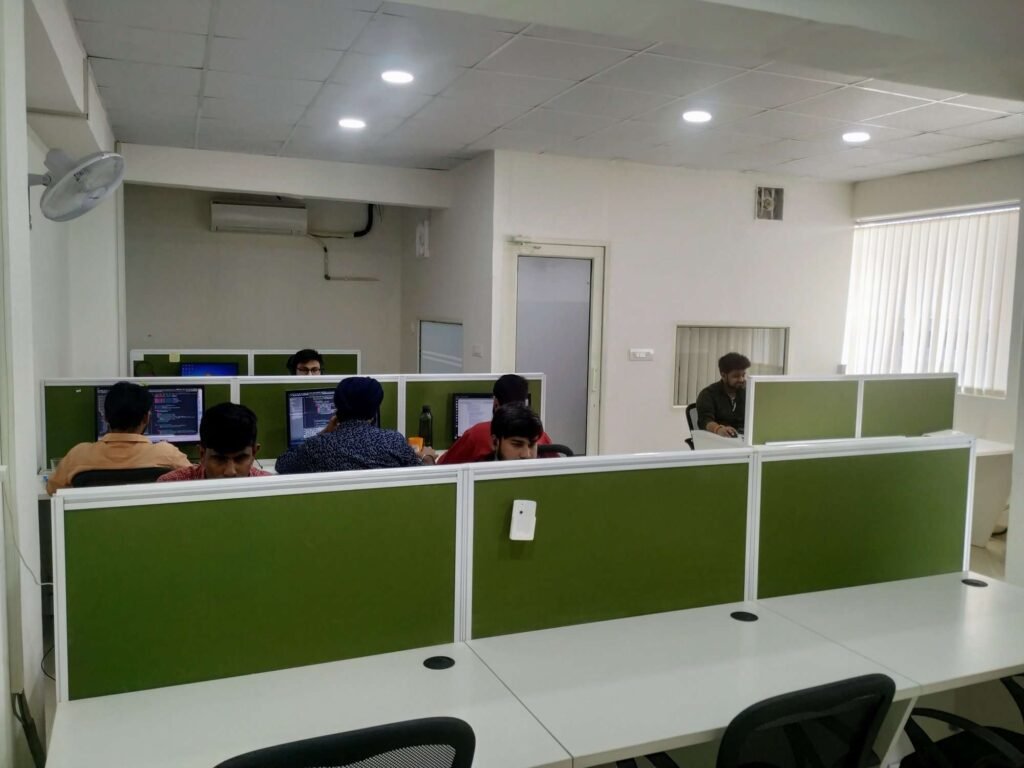 Quventix Solutions team working at the Mohali office